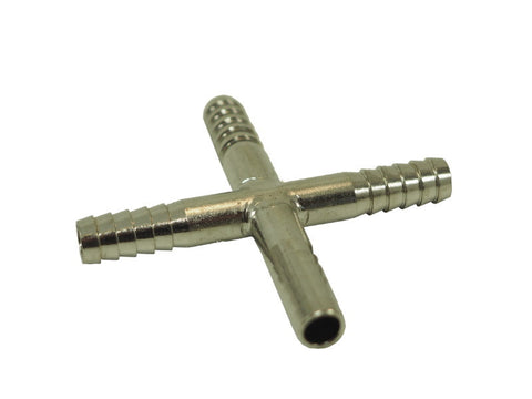 Cross- 1/4" SS (thin wall) - Doc's Cellar