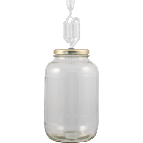 1 Gallon Glass Jar Fermenter Kit
