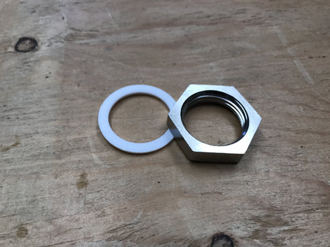 Stainless Steel Nut & Gasket for Still Heater - Doc's Cellar