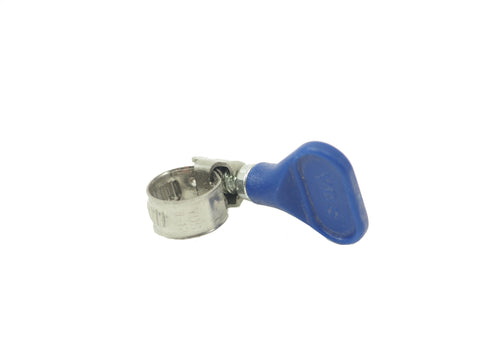 Easy Turn Hose Clamp Small - Blue - Doc's Cellar