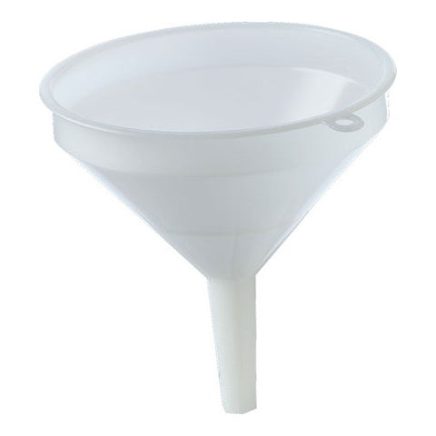 Funnel- 12cm White Plastic - Doc's Cellar