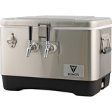 Stainless Steel Draft Box, 2 Tap - Doc's Cellar